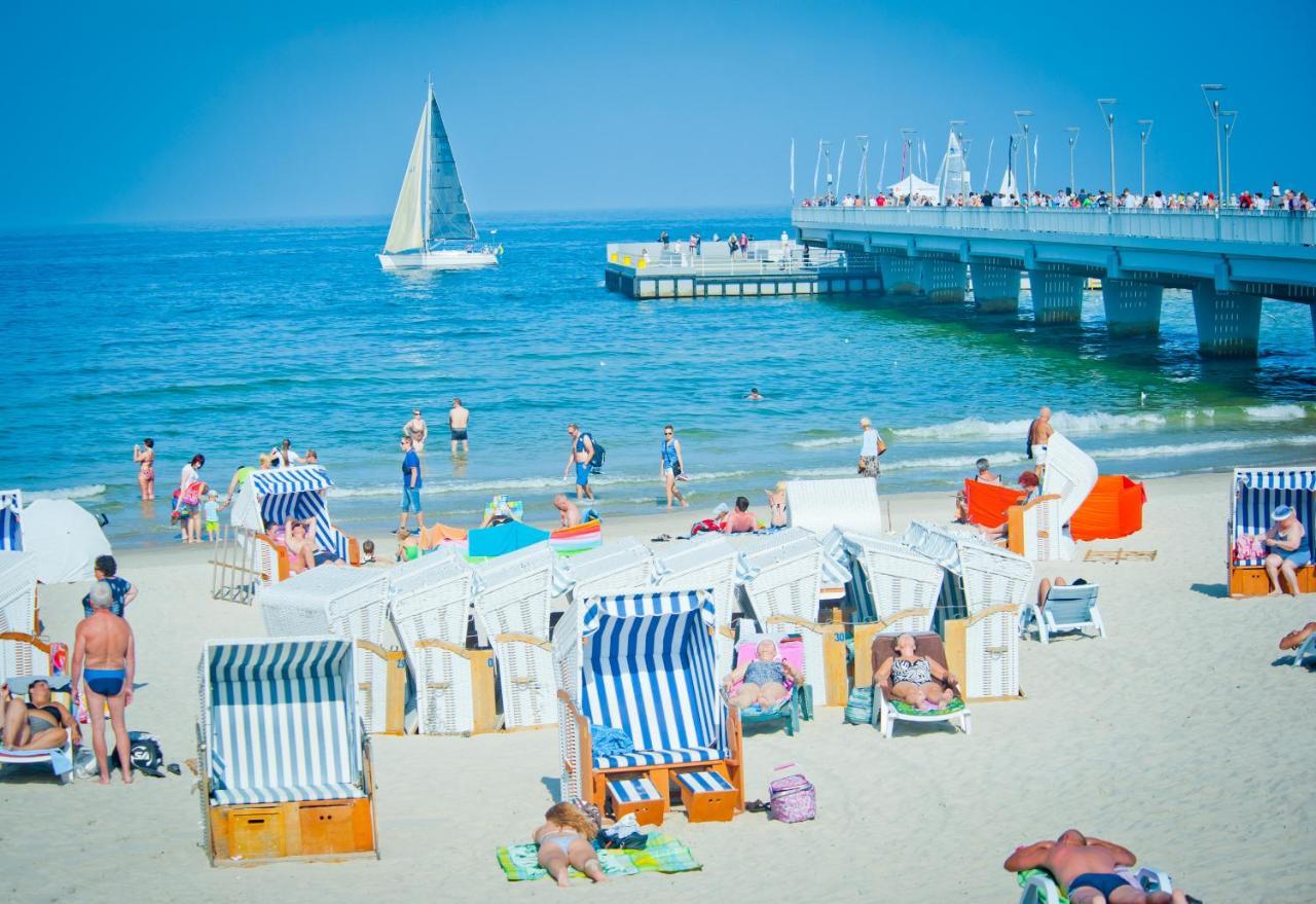 Aqua Holiday Apartments Beach#Pool#Sauna No Limit Kołobrzeg Esterno foto